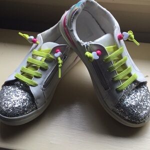Salister Glitter Fashion Kids Sneakers